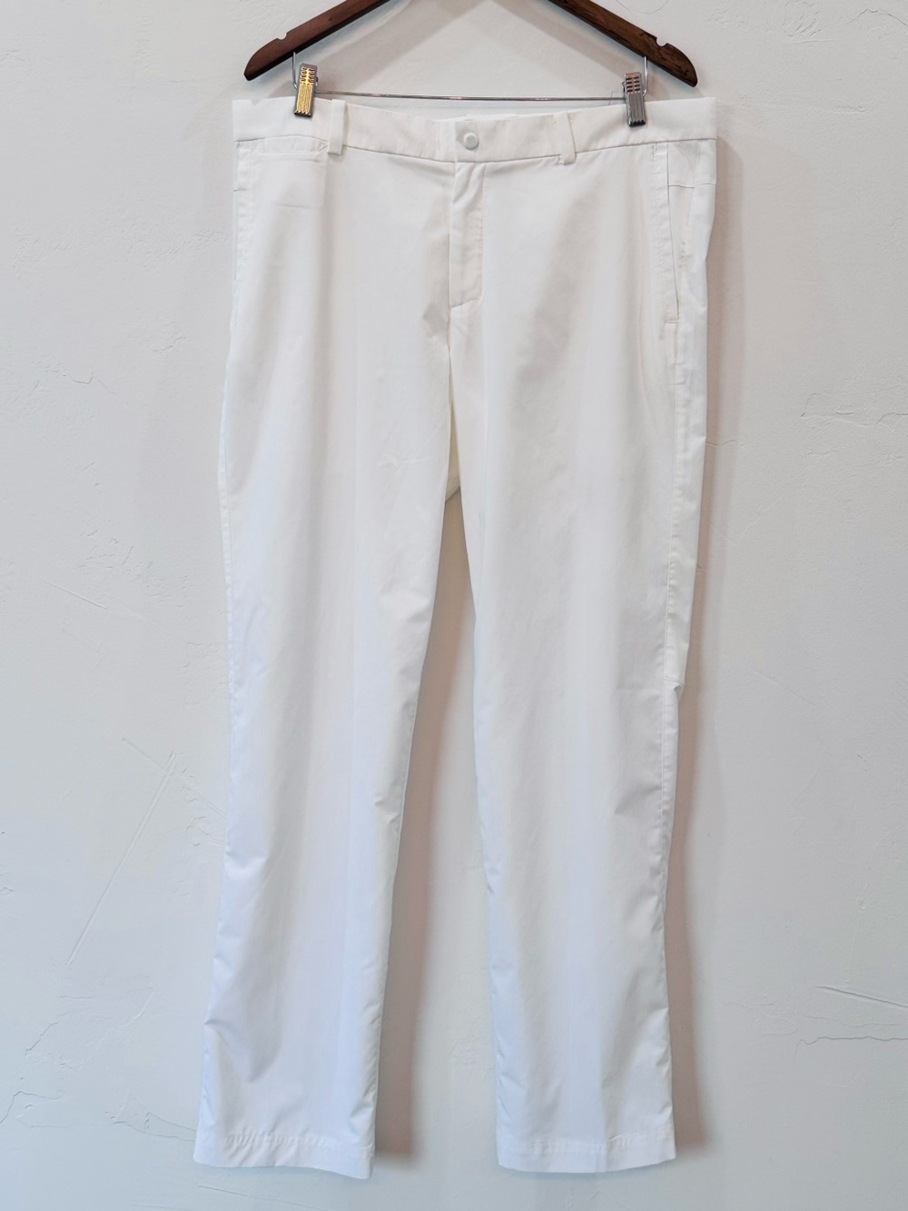 Nike Golf Modern Men's White Dri-Fit Tour Performance Pants Size 38x32